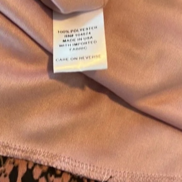 VANITY ROOM SNAKE PRINT HANKER CHIEF HEM DRESS SIZE SMALL - Picture 7 of 7